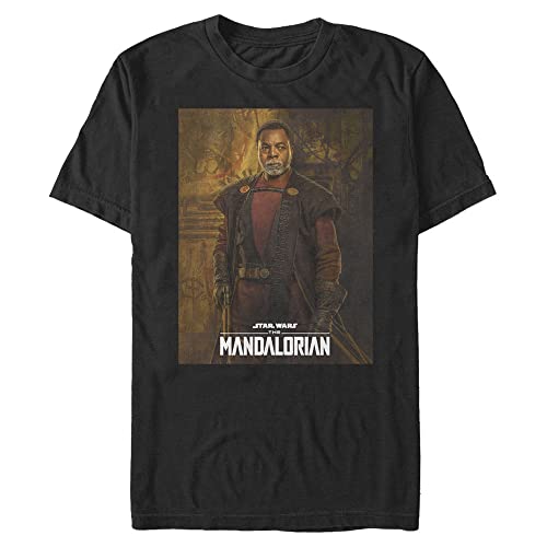 T-shirt Star Wars Greef Karga en coton doux fini les cols déformés