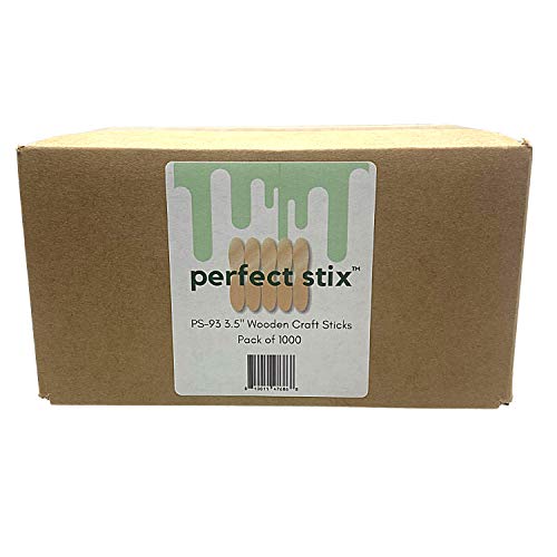 Perfect Stix PS-93 3.5" CRAFT STICK - 1000 CT 3.5 Inch Craft Sticks - Box Of 1000 Sticks thumb #2