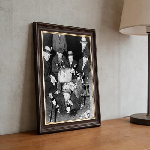 Impression sur toile agents de l'interdiction 1932 finition premium