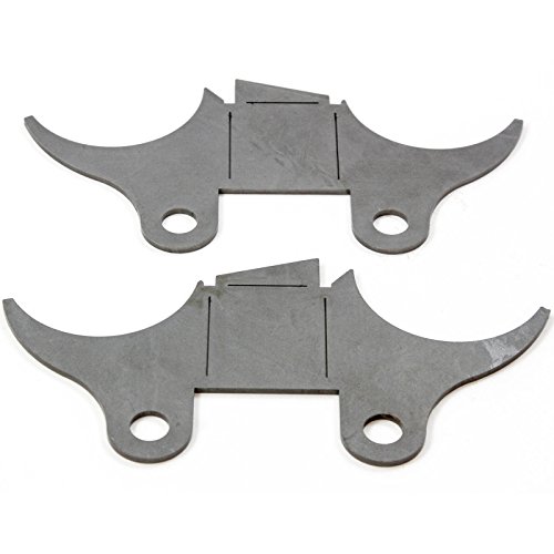 2 Shock Mount Upper Rear Compatible With Chevrolet Gmc Silverado Sierra Round Tube X-Members #TOP1