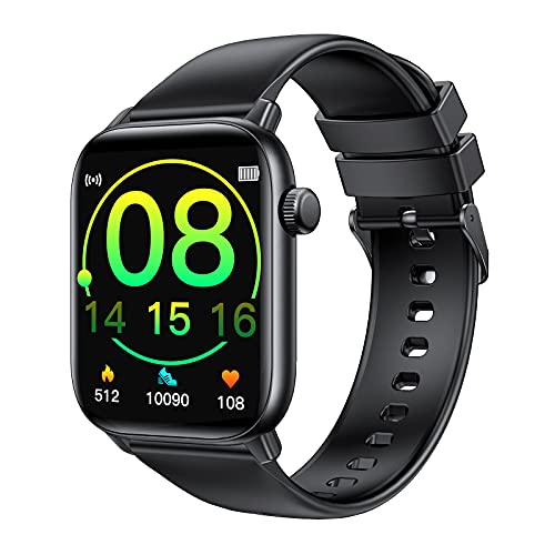 スマートウォッチ フルタッチスクリーン タッチパネル式 スワイプ操作 スマートブレスレット 活動量計 歩数計 睡眠検測 消耗カロリー 電話着信通知 アプリ通知 音楽制御 カメラ遠隔操作 ストップウォッチ リターンボタン付き IP68防水 480mAh大容量 iOS/Android対応