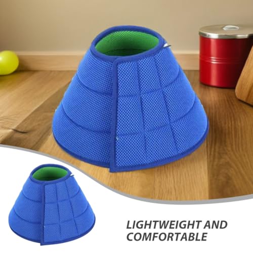 Collar protector ajustable y cómodo contra mordeduras para perros 8