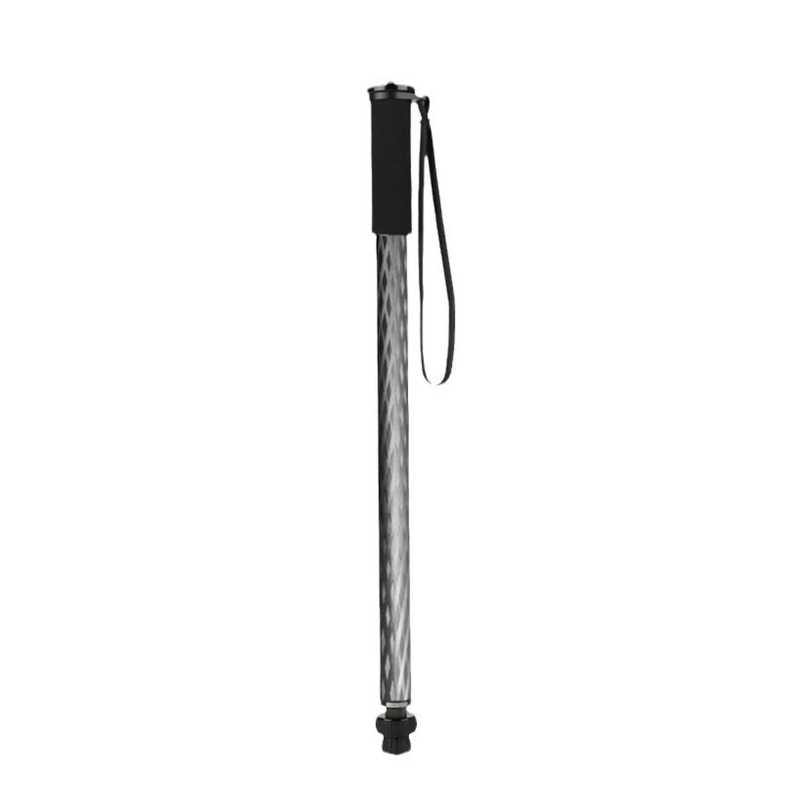 Monopode PTZ pour caméras, 4 Sections, Hauteur réglable, Facile à Utiliser, bâton de Marche Multifonctionnel, Lumineux, Monopode DSLR