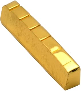 VICASKY Sela De Guitarra Porca De Rolo De Guitarra Em Branco Porca De Guitarra De Latão Porcas De Pescoço De Guitarra Porcas De Substituição Porca De Sela De Guitarra Folk Porca De Sela