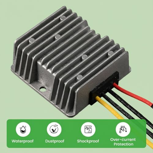 Image of DC 16V-72V to 12V 10A 120W DC-DC Step Down Converter Buck Voltage Regulator Power Transformer Reducer for Golf Cart E-Bike RV Forklift