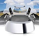 WBHBZL Motorcycle Windscreen Mirror for Honda Zoomer 110 2014 2015, Wide Angle Rearview Mirror for Motorbikes Wide‑Angle 180° Convex, Motorcycle Blind Spot Rear Mirror