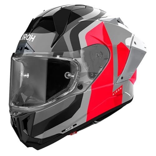 OMOLOGAZIONE ECE 22-06 AIROH GP 800 COMPETITION RED GLOSS XL