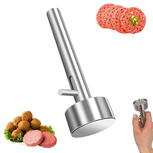 Falafel Portionierer, Fleischbällchen Falafel Schaufel, Edelstahl Falafel Former, Nicht Klebend Falafel Baller Tool, Fleischbällchen Falafel...