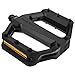 SHIMANO Pd-ef102, Paia pedali neri Unisex adulto, Nero, Taglia unica confezione da 2