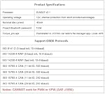JOYING ELM 327 Outil de diagnostic de véhicule Bluetooth V2.1 OBD2 OBD-II ELM327 Scanner d'interface de voiture fonctionne sur Android