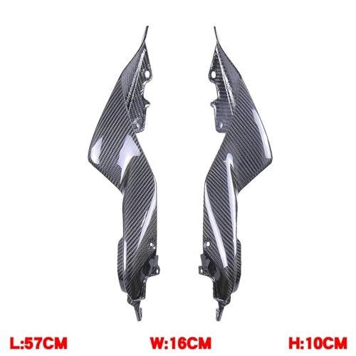 Ailettes de carénage en carbone pour Yamaha R7 2021-2024