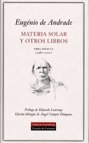 Materia solar y otros libros (POESÍA)