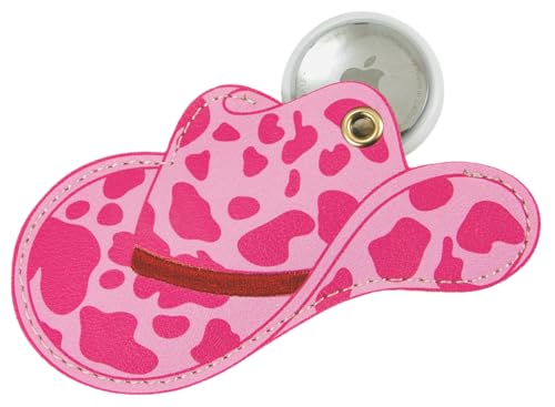 Image of Sonix Keychain Case Compatible with Apple AirTag | Protective AirTag Cover Keychain | Cowgirl