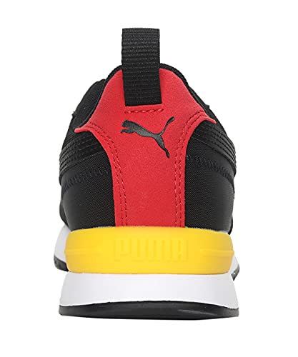 Image of PUMA Unisex Adults R78 Sneaker, Puma Black Puma Black High Risk Red, 8 US