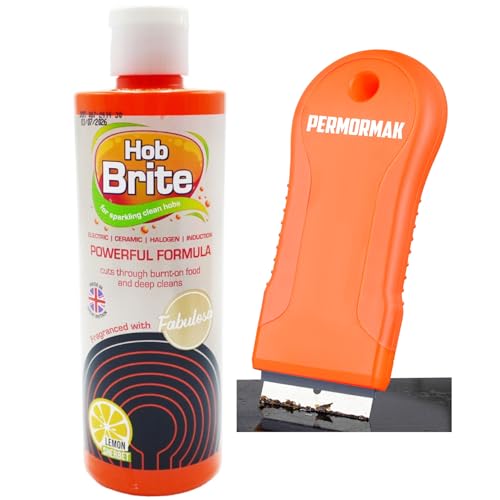 Permormak Hob Cleaner Set for Ceramic, Induction, Glass Hobs