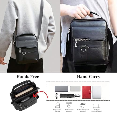 Image of CAVALO - Be Unique Sling Bag| Waterproof | Slim Crossbody Side Bag for Men & Women | Hard Shell Anti-Theft for Travel & Daily Use| Six Pocket|