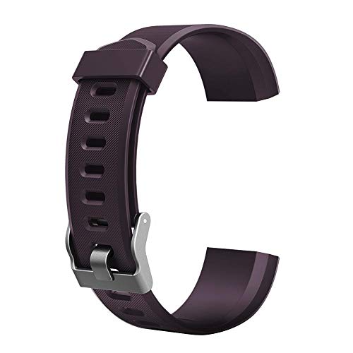 Asiproper Armband Ersatz Zubehör für ID115Plus HR Smart Watch (Lila)