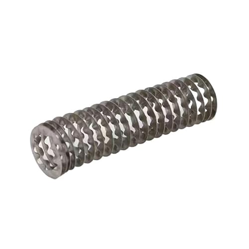 1M Stainless Steel Spiral Hollow Fin Heat Sink for Efficient Tubular Cooling and Heating Applications(ID32mm height7mm)