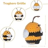 WenmthG Pocket Hug Biene Glücksbringer Geschenke, Glück Biene Positive Geschenke, Positive Kartoffel Deutsch Ersatz - 1 St