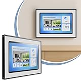 CAMÉRA FRONTALE DÉGAGÉE - L'écran et la caméra frontale restent accessibles. Convient notamment pour un interphone vidéo, les appels vidéo ou le déverrouillage via l'écran. La tablette reste utilisable en mode kiosque ou comme centre de contrôle multimédia.