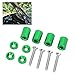 Spacer Riser, Car Aluminum Alloy Engine Hood Ventilation Spacer Riser Fit for 6mm Motor (Green)
