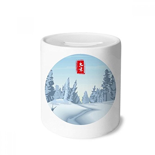 Tirelire en céramique Grand Froid idée cadeau originale anniversaire enfants et adultes