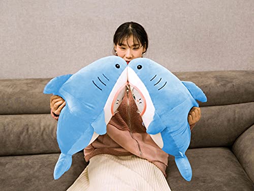 Image of HUG 'n' FEEL SOFT TOYS Shark Soft Toys, Baby Toys, Kids Toy, Toy for Girl, Birthday Gift for Girl Plush & Stuffed Toys