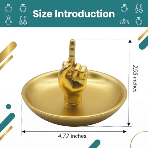 Présentoir à bijoux main pour rangement de coiffeuse et bagues