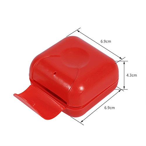 plplaaoo 4pcs Soap Travel Case,Small Soap Dish with Lid,Waterproof Leakproof Plastic Soap Box,Portable Shower Soap Case Container for Home Bathroom Travel Outdoor Hiking Camping - Image 2