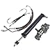 NEWZQ Power Steering Cylinder Ram Hose Kit No Cores Replacement for Chevy Corvette 1963-1979 1505001 1502007