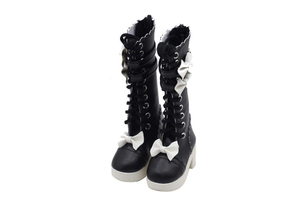 BJD Puppe Lederschuhe Stiefel | Für 1/3 60 Cm BJD Puppen | Handgefertigt & Detailliert | Kostümzubehör & Deko