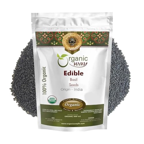 Organic Way Edible Basil Seeds