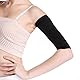 Damen Arm Former Elastische Oberarm Shaper Sleeve für Sport Fitness Anti- (Schwarz)