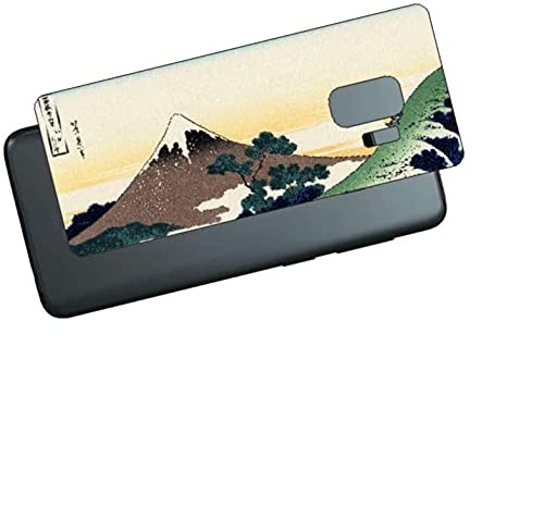 ClearView Galaxy S9 (SC-02K SCV38)対応 背面保護フィルム 浮世絵プリント (葛飾北斎 「富嶽三十六景 甲州犬目峠」)