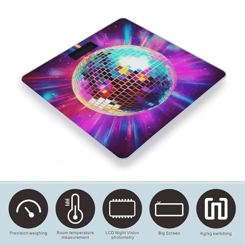 Báscula digital de baño Space Disco Ball miniatura 3