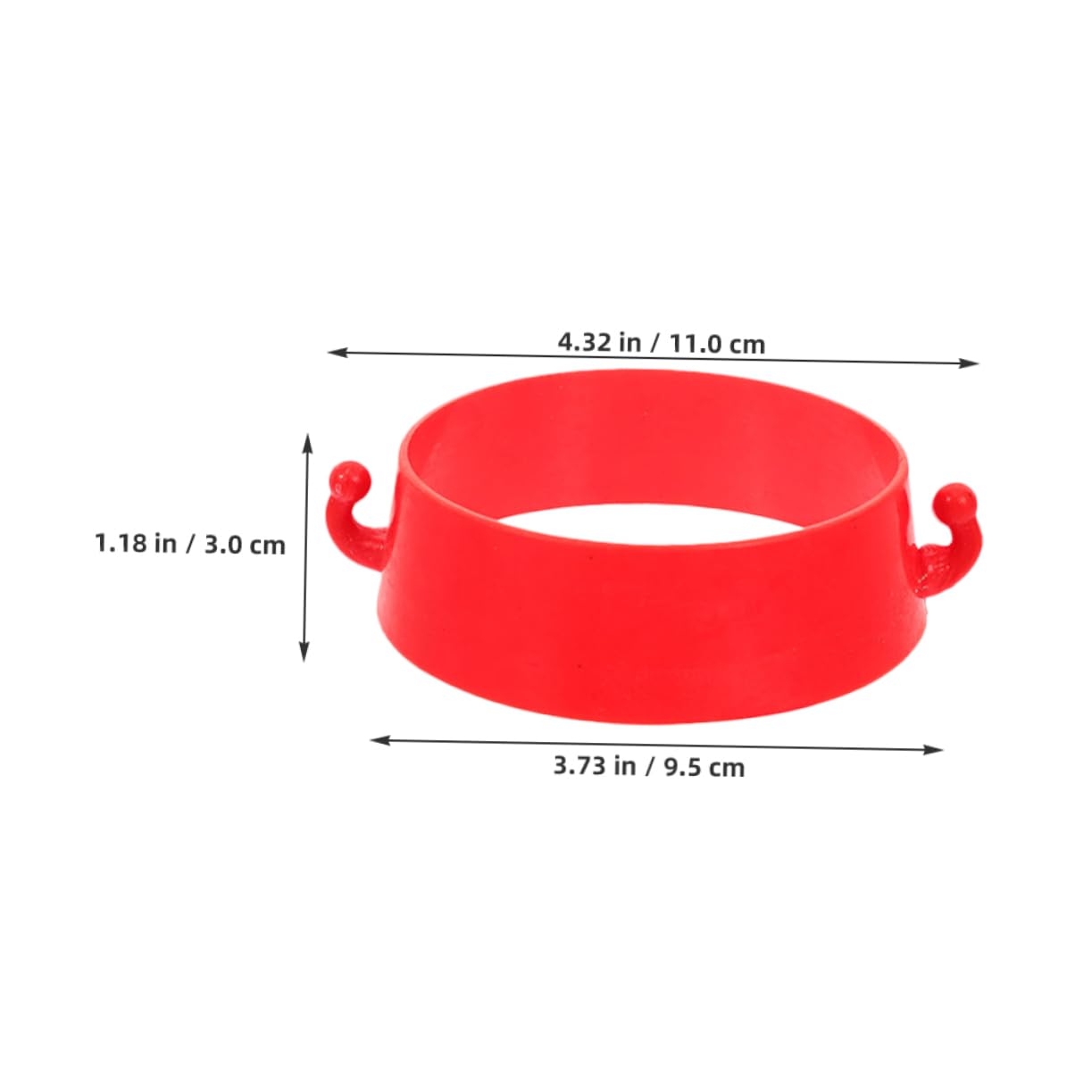 Balacoo 10pcs Traffic Cones Connector Kit Chain Connectors for Safety Cone Accessories for Parking Barrier Easy Install