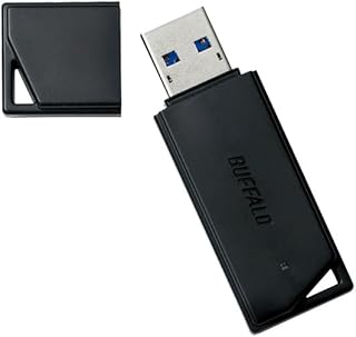 【Amazon.co.jp限定】バッファロー USBメモリ 256GB USB3.2(Gen1)/3.1(Gen 1)/3.0/2.0 充実サポート RUF3-K256GA-BK/N