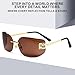 AICase Futuristic Rimless y2k Sunglasses for Women Men Fashion Wrap Around Frame 2025 Trendy Chic Shield Frameless Miu Designer Sunnies UV400 Protection