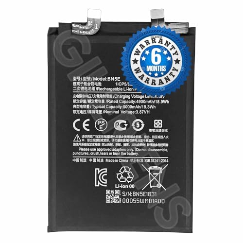Image of Original BN5E Battery for Redmi Note 11 Pro Battery with 6 Month Warranty *** (G33)
