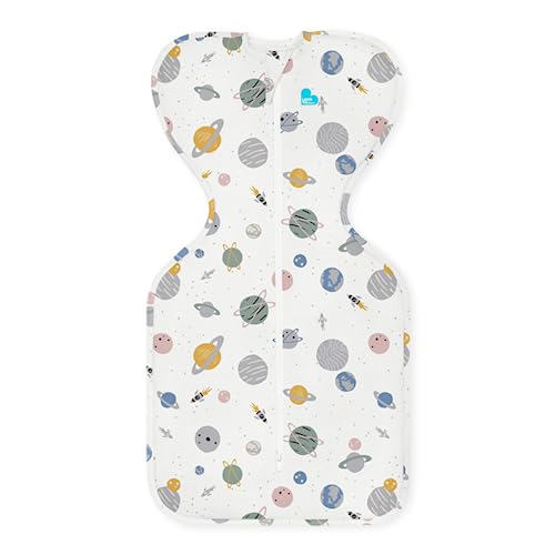 Image of Love to Dream Swaddle, Cotton, Small (8-13 lbs.), Space, 0.2 Tog Sleep Sack