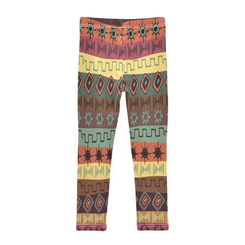 Toddler Girls Leggings Printed Yoga Pants Leggings Bohemia Stripe for Kids2