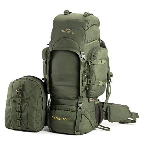 Image of Tripole Colonel Rucksack With organizer Army Green