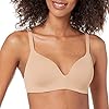 Amazon Essentials Women's Wireless Bra, Light Brown, 36A
