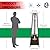 Lava CAPRI A-LINE 42000 BTU Portable Natural Gas Pyramid Patio Heater Outdoor - 304 Grade Stainless Steel - Triple Protection System - Safety Tilt Switch - 36 Sq. Ft. Heat Range - Heritage Bronze