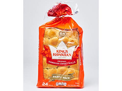 Kings Hawaiian Sweet Dinner Roll, 24 Ounce -- 240 per