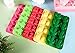 5Pack Wax Molds Silicone Candy Making Molds Chocolate Cake Pop Molds Ice-tray Including Cactus Flamingo Cherry Coconut Tree and Pineapple