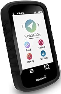 TUFF LUV Tough Silicone case and screen protection for Garmin Edge 530 - Black