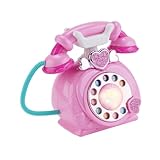 [Jouet téléphonique] : jouet téléphonique électronique rétro pour les enfants et l'éducation de la petite enfance. Ce jouet satisfera la curiosité des enfants concernant les nécessités quotidiennes