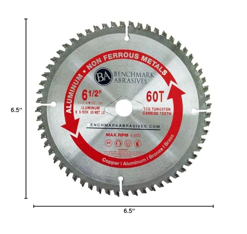 Benchmark Abrasives TCT Circular Saw Blade