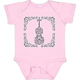 inktastic Violin Music Instrument Musician Baby Bodysuit 12 Months 0080 Pink 32dca